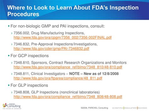 michigan fda inspections preparation|FDA Inspections: From Site Preparation to Response .